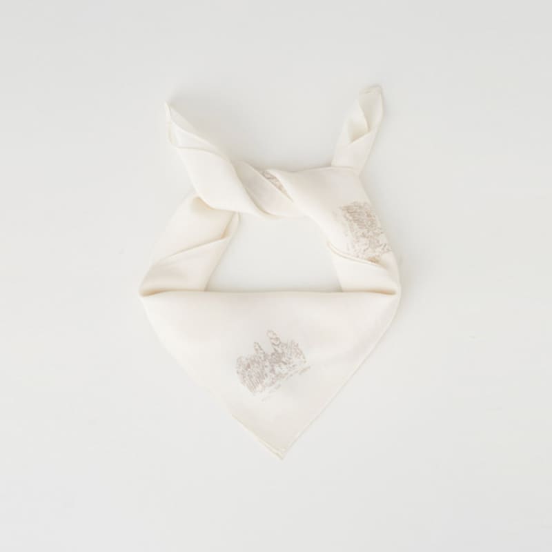 Carriere POND PRINTED SILK SCARF