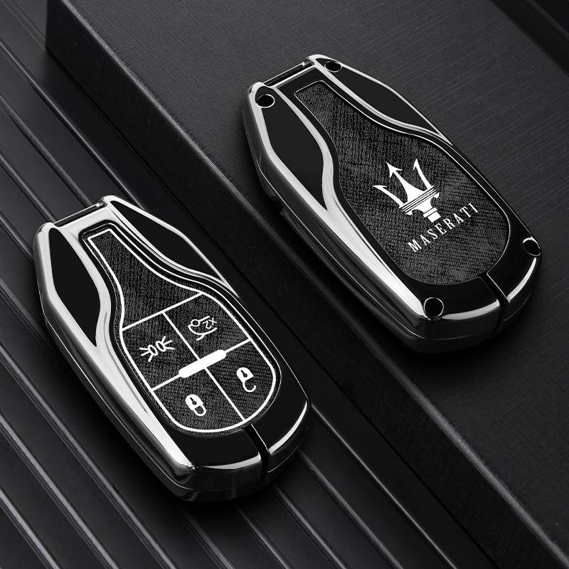 Maserati Sleuteletuis voor Quattroporte, Ghibli, Levante en Gregale Modellen.