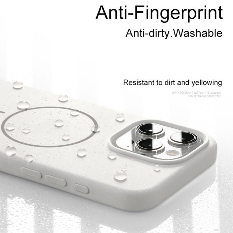 Luxury For Magsafe Magnetic Case For iPhone 17 15 14 16 Plus 11 12 13 Pro Max Original Liquid Silicone Lanyard Strap Soft Cover