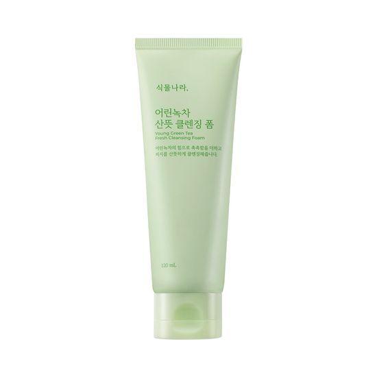 Shingmulnara Young Green Tea Refreshing Cleansing Foam 120ml (Single Item/Buy 1 Get 1 Free)