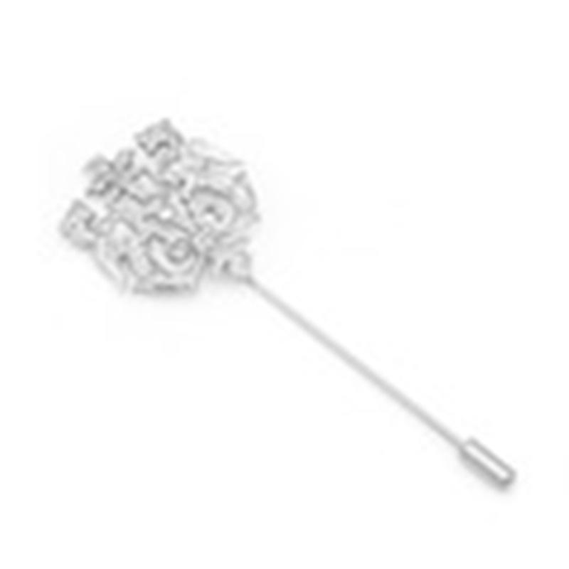 Z80 Retro Double Lion Korean Brooch, One-Word Brooch, Original Personalized Pin, Suit Shirt Decoration