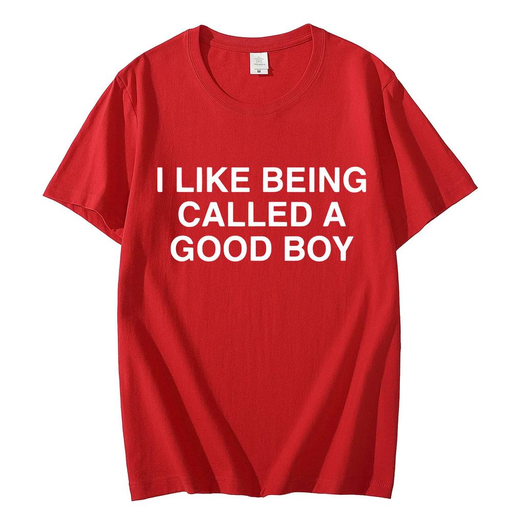 Good Boy Funny Meme T Shirt Mens Womens Fashion Casual Short Sleeve Tshirts High Quality Cotton Oversized Tshirt Streetwear