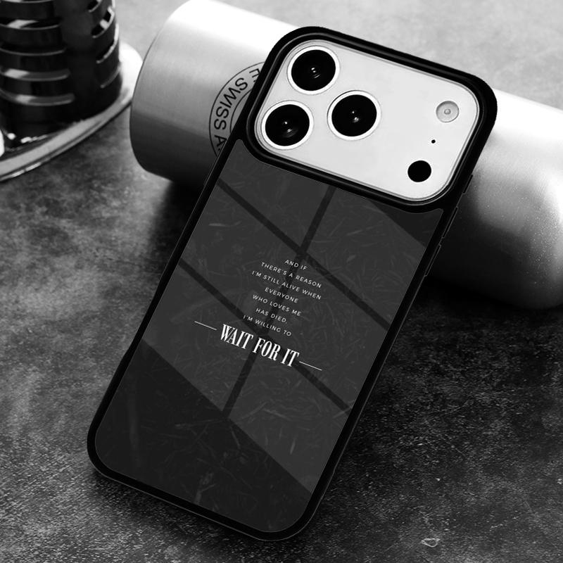 Hamilton Musical Lyrics Phone Case for iPhone 17 16 15 Pro Max Air 14 13 12 11 Plus Shockproof Cover