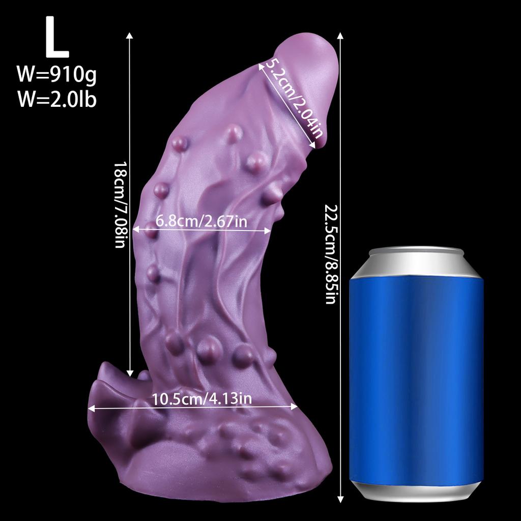 Plug Anale Extra Lungo in Silicone Dildo Giocattolo Sessuale Masturbatore per Uomini e Donne Strap-on Pene Pene Realistico BDSM