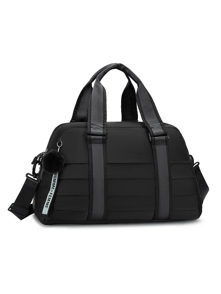 Damen Crossbody-Tasche mit großer Kapazität, einfarbig, für Reisen und Sportfitness