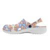 Women Men Summer Printed EVA Beach Clogs Lightweight Soft Slip On Beach Shoes Pool Area Bathroom Home Walking Shoes Outdoor Use