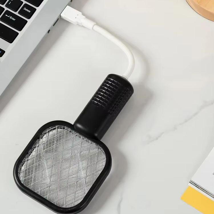 Mosquito Swatter Trap Mini USB UV Light Pest Control Electric Shock Mosquito Killer Lamp Portable Fly Bug Zapper Summer