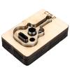 Leather Cutting Dies Guitar Shape Wooden Template Tool Cutter for DIY Crafts Keychains Belts Pendants