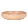 Large Capacity Wooden Rice Bowl Smooth Retro Classic Soup Bowl Thickened Round edges Creative Bowl Home Dining