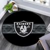 Las Vegas Raiders2,Round Area Rug,Carpet Rug for Living Room Bedroom Sofa Playroom Decor,Non-slip Floor Mat