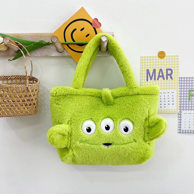 Cute Plush Kuromi Cartoon Bag For Kids Lightweight Breathable Anti Theft Design