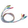 6 Piezas de Sondas de Prueba Magnéticas de Silicona Suave y Flexible Cables de Prueba Jumper 30V AC 5A para Control de Termostatos