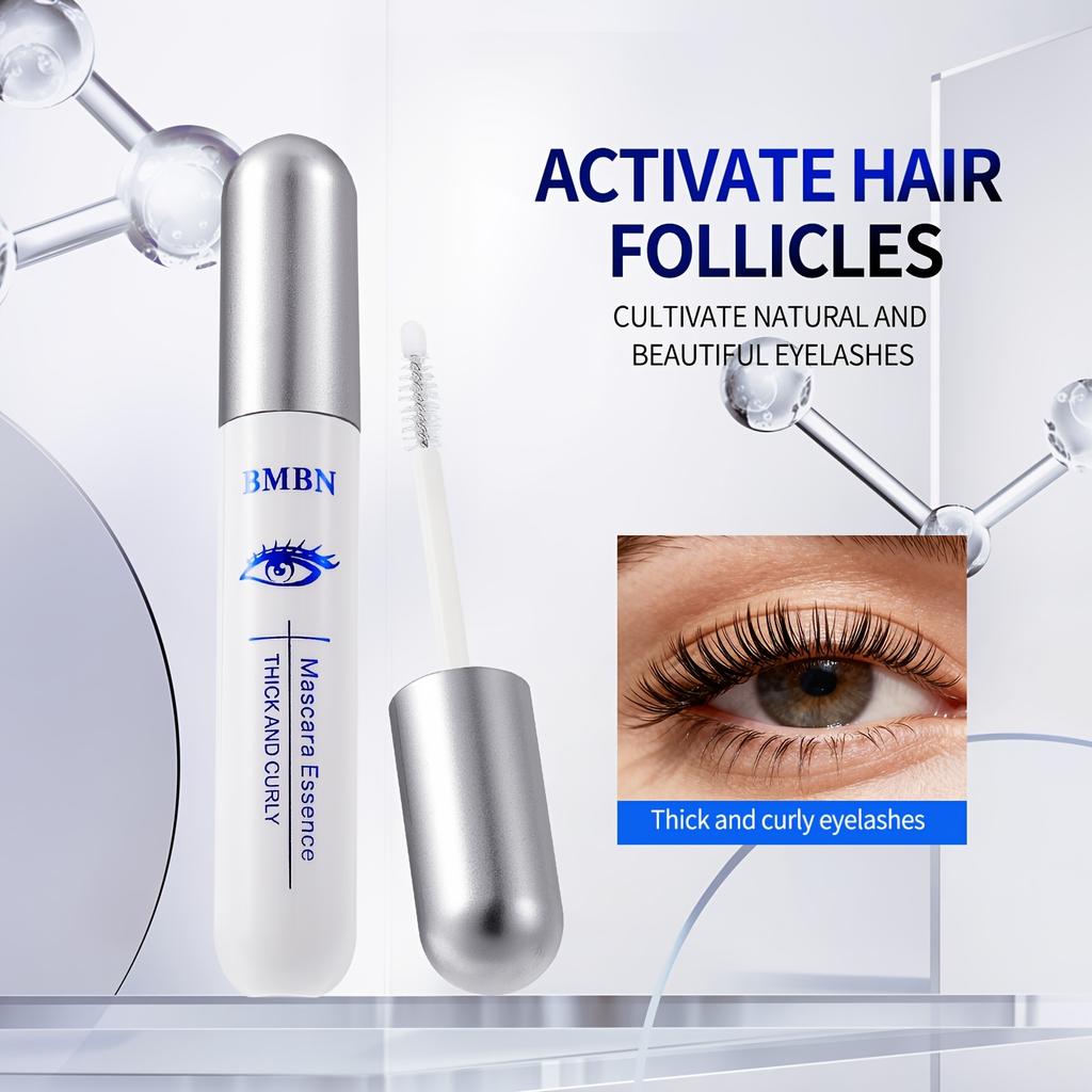 BMBN Lash Growth Essence Thickening Lengthening Glossy Sensitive Eyes Contact Lens Safe Stimulus Free Daily Care Golden Tube Makeup Bag Essential