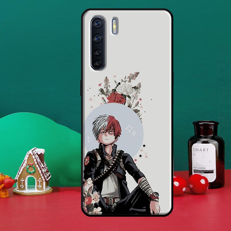 Anime Shoto Todoroki Fall Für OPPO A74 A54 A94 A31 A53 A5 A9 2020 A52 A72 A1K A83 A91 A93 a3S A5S A15 Abdeckung