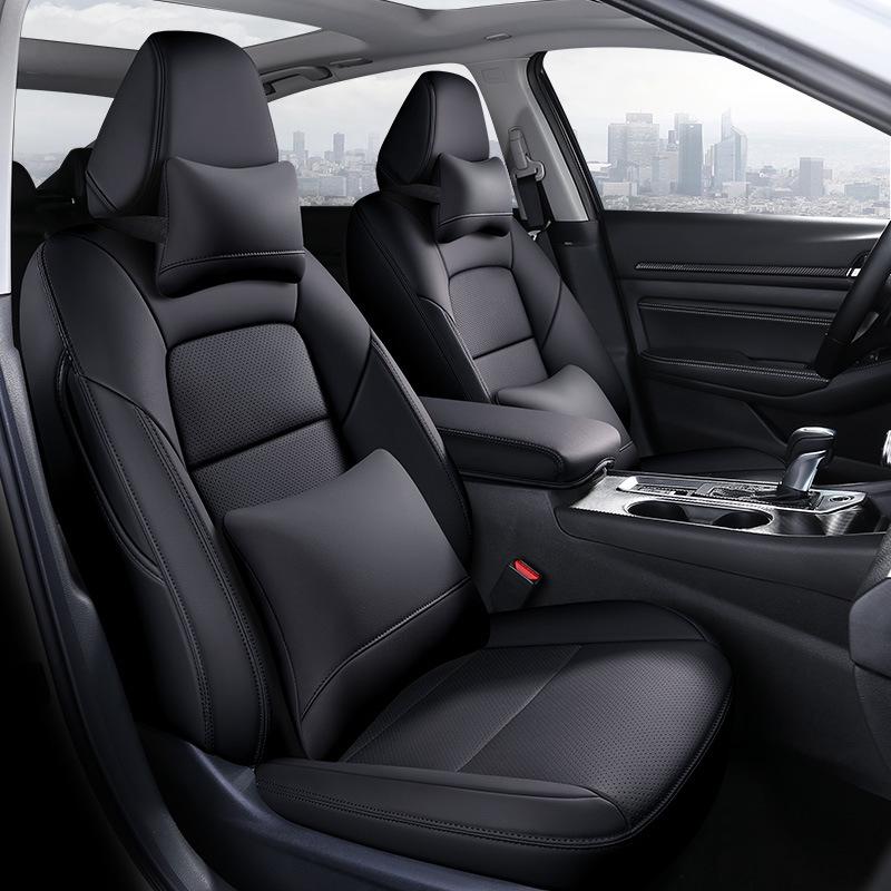 Nissan Teana Leather Seat Cushion Cover - All-Season, Full Surround