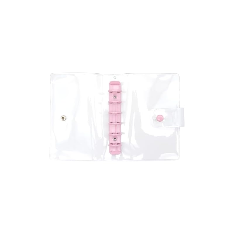 Kamio Japan Clear Sticker Binder, Pink, 231161
