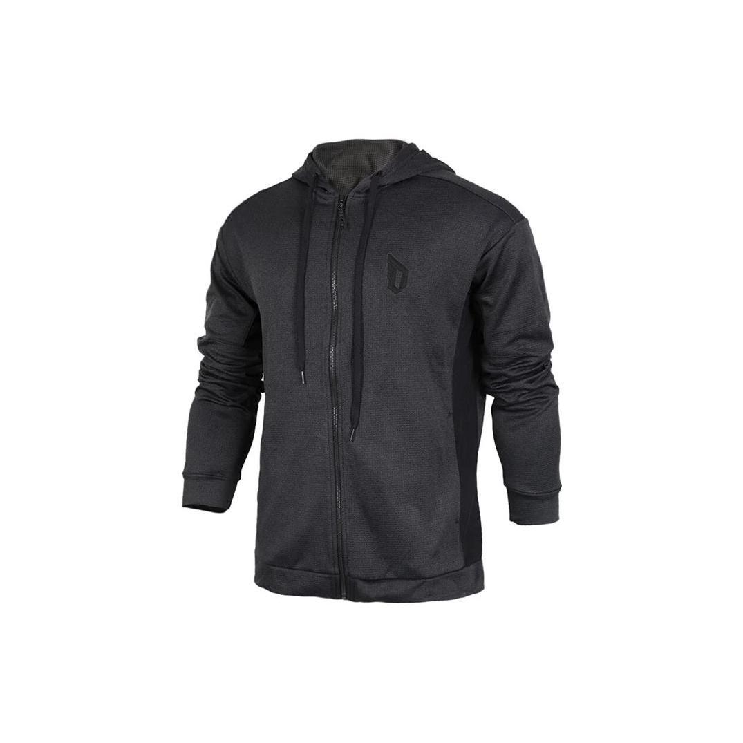 adidas Colorblock Casual Sports Hooded Jacket Men s Black BR9297 XL