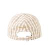 [Milkfed] GINGHAM LOGO CAP for women, BEIGE
