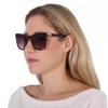 Polaroid Core Polarized Burgundy Gradient Cat Eye LadieS SunglaSSeS Pld 4078 S X 0ydc Jr 56 Multi