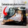Customize Picture Personalized Picture Blanket Multi-purpose Customizable Blanket Soft & Cozy Suitable for Office Picnics Couch Bedding
