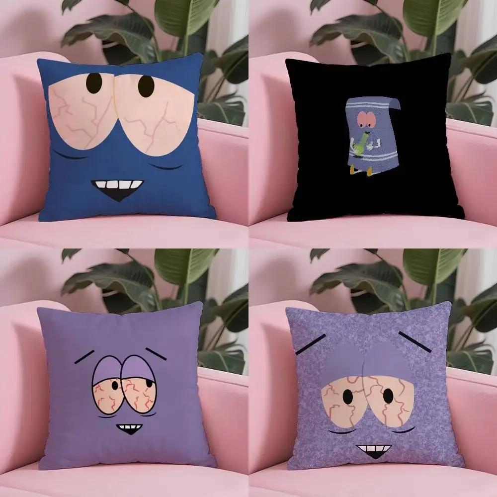 S-South Park Towelie Anime Pillow Case Safe Custom Photo Pillow, Anti-fade Brushed Fleece Cushion, Maternal & Infant Safe.