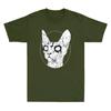 Black Metal Sphynx Cat I Goth and Death Metal Music Lover Vintage Unisexs TShirt