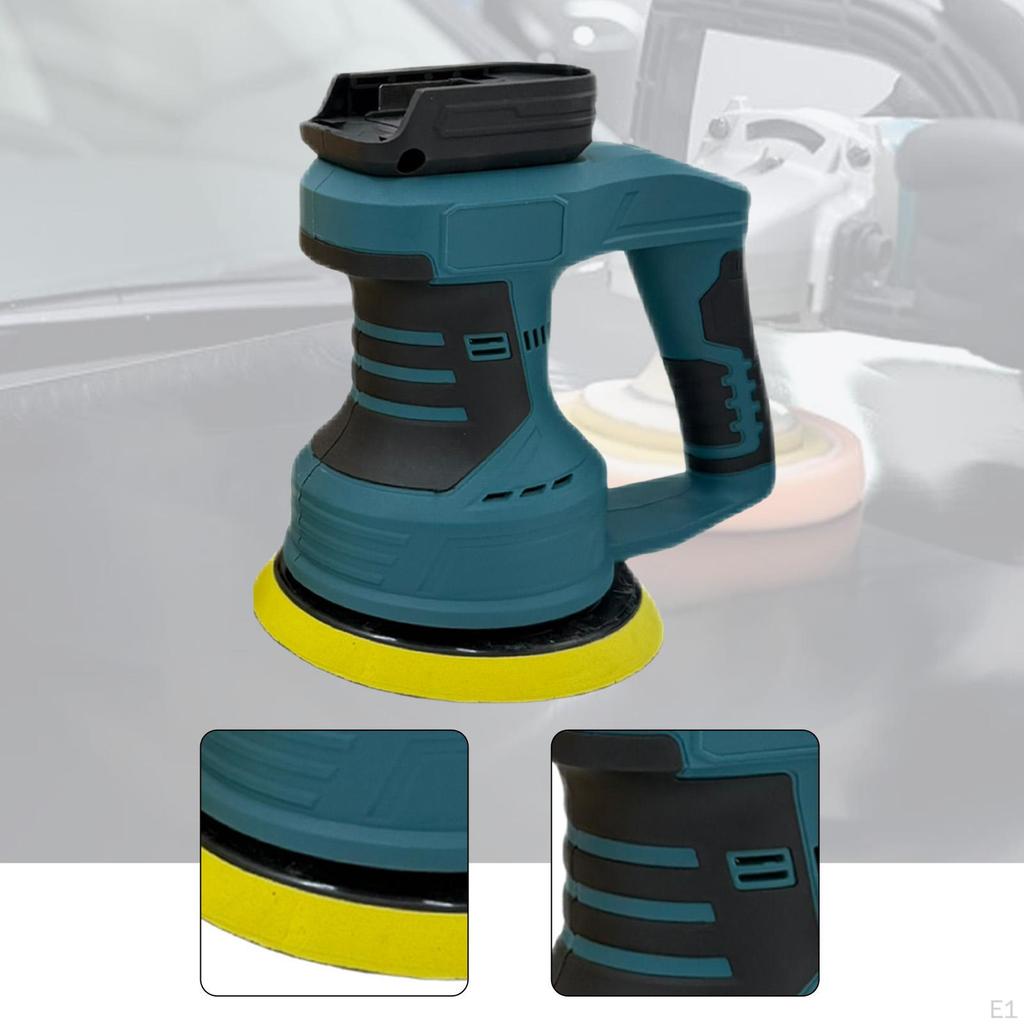 Car Polisher Waxer Portable Handheld Grinding Compact Surface Digital Display for DIY