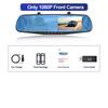 E-ACE Dashcam Car Dvr 4.3 Inch Mirror FHD 1080P Camera Optional Dual Lens DVR  Rearview Mirror Dash Camera Video Recorder Auto