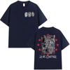 2026 Spring Summer Rapper La Vie Continue Maes Tour Unisexs Cotton Tshirt Punk Retro Style Short Sleeve Tshirt Hiphop Costume