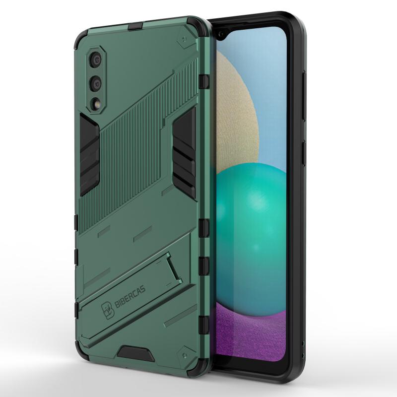 For Samsung Galaxy A02 M02 Shockproof Armor Phone Case For Samsung SM-A022 M022 Anti-Fall Protect Back Cover Kickstand Coque
