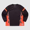 UMBRO Chant Mesh Flame Long Sleeve T-Shirt Black Ur321Crl72 (A Type)
