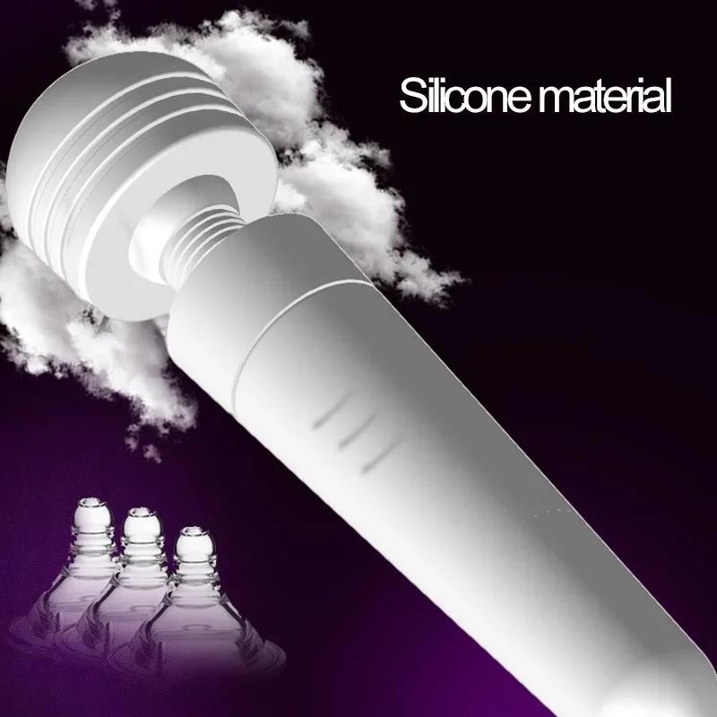 AV Sex Mini Massage Wand Vibrator Rechargeable Wireless Vibrating Egg Adult Sex Toy Lipstick Vibrator Electric Sex Toy For Women