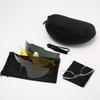 ATM1 PC Lens Sports Sunglasses Kit – UV400 Cycling Glasses with 3 Interchangeable Lenses, Protective Case and Accessories
