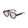 Vintage Geometric Square Pilot Sunglasses With Uv400 Protection For Outdoor Sports And Fashion