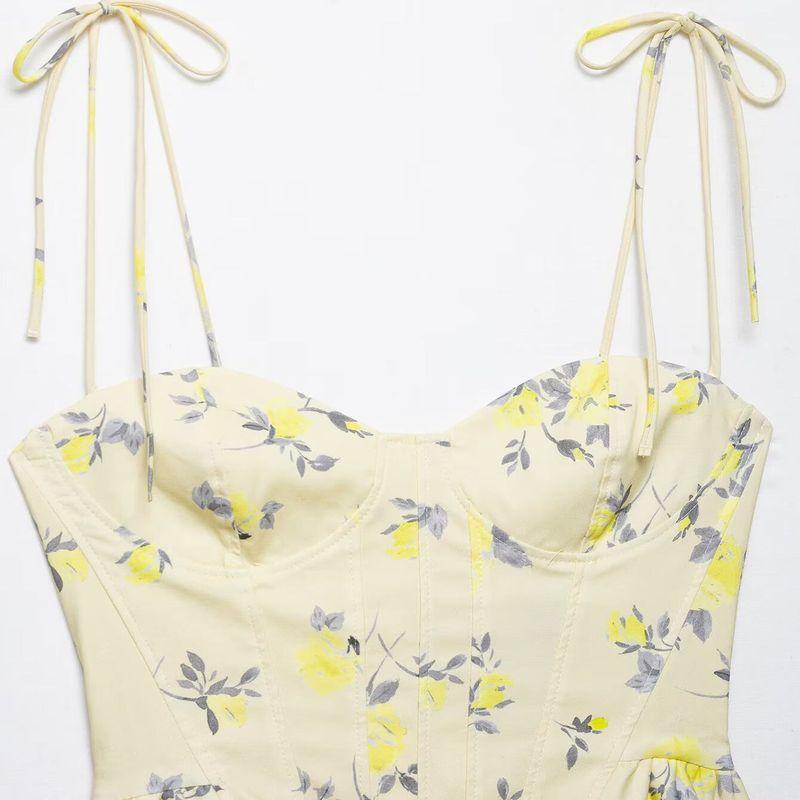 Kaslead New Women Clothes Western Style Simple and Versatile Flowers Print Poplin Top 3152115 119