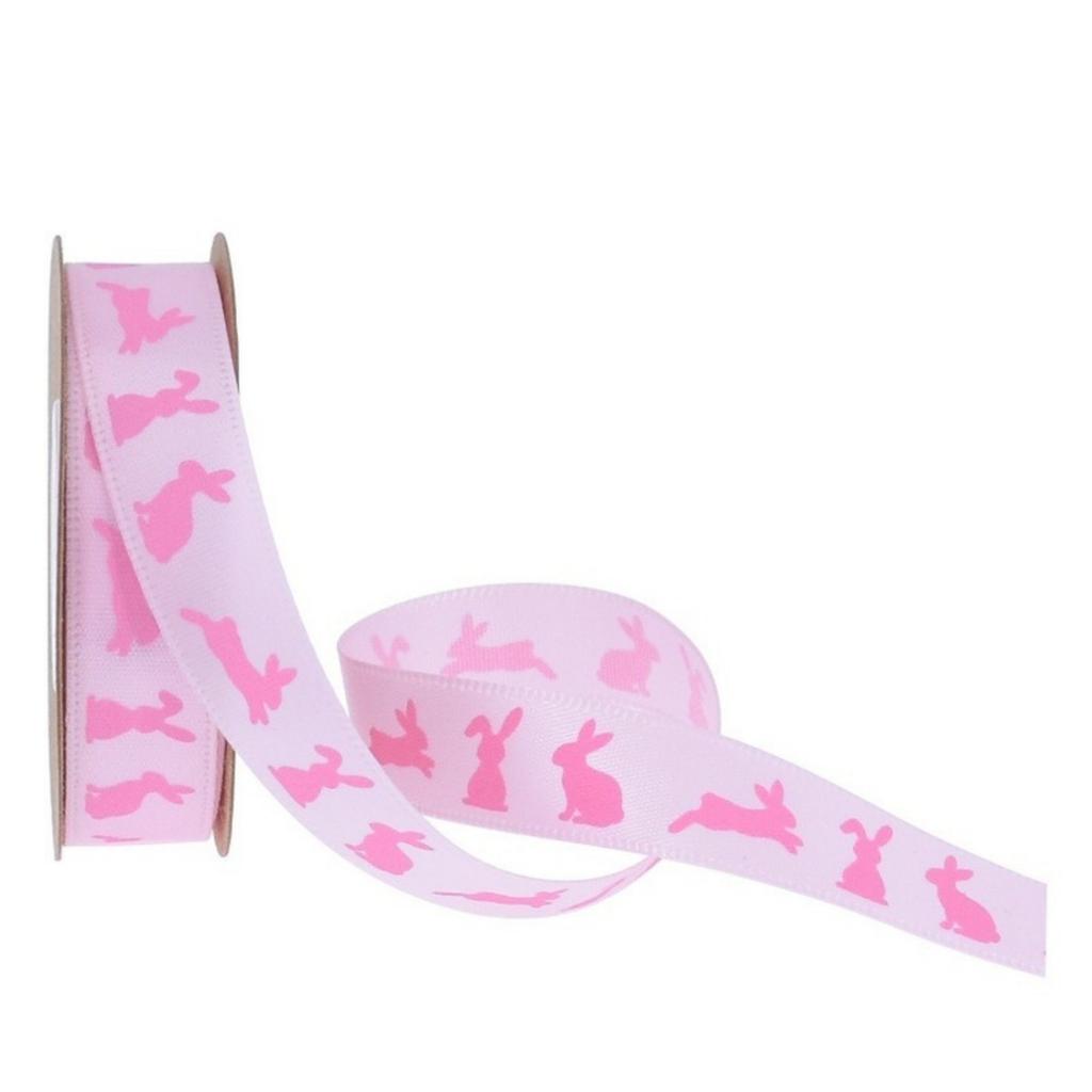 1.5 * 1800cm Easter Cute  Ribbon - Bow Tie Wrapped Satin Ribbon Easter Egg Weaving Ribbon