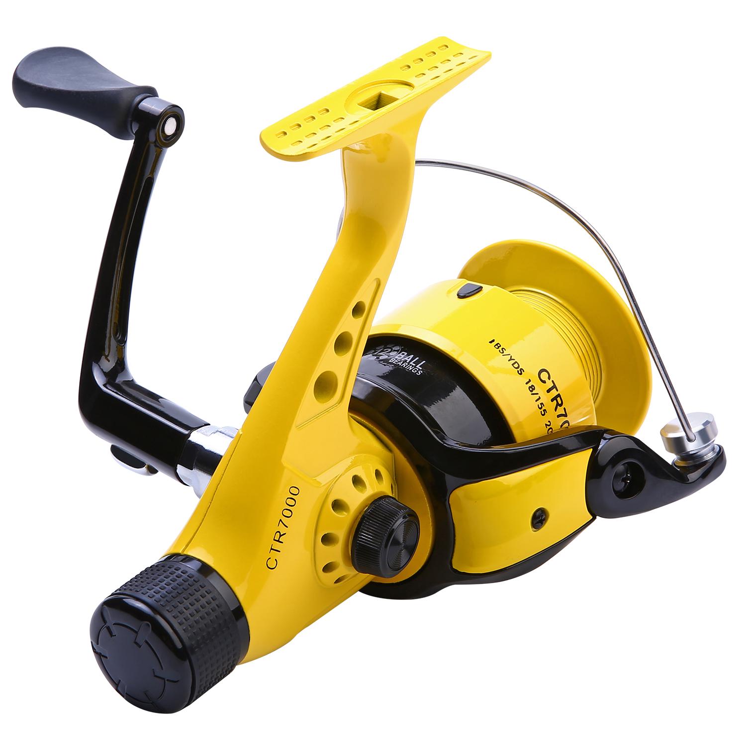 

Спиннинговая рыболовная катушка Sougayilang серии 2000-5000, спиннинговая катушка 12BBKiri dan Kanan Tangan Dipertukarkan Rocker Light, спиннинговое рыболовное колесо Series 5000