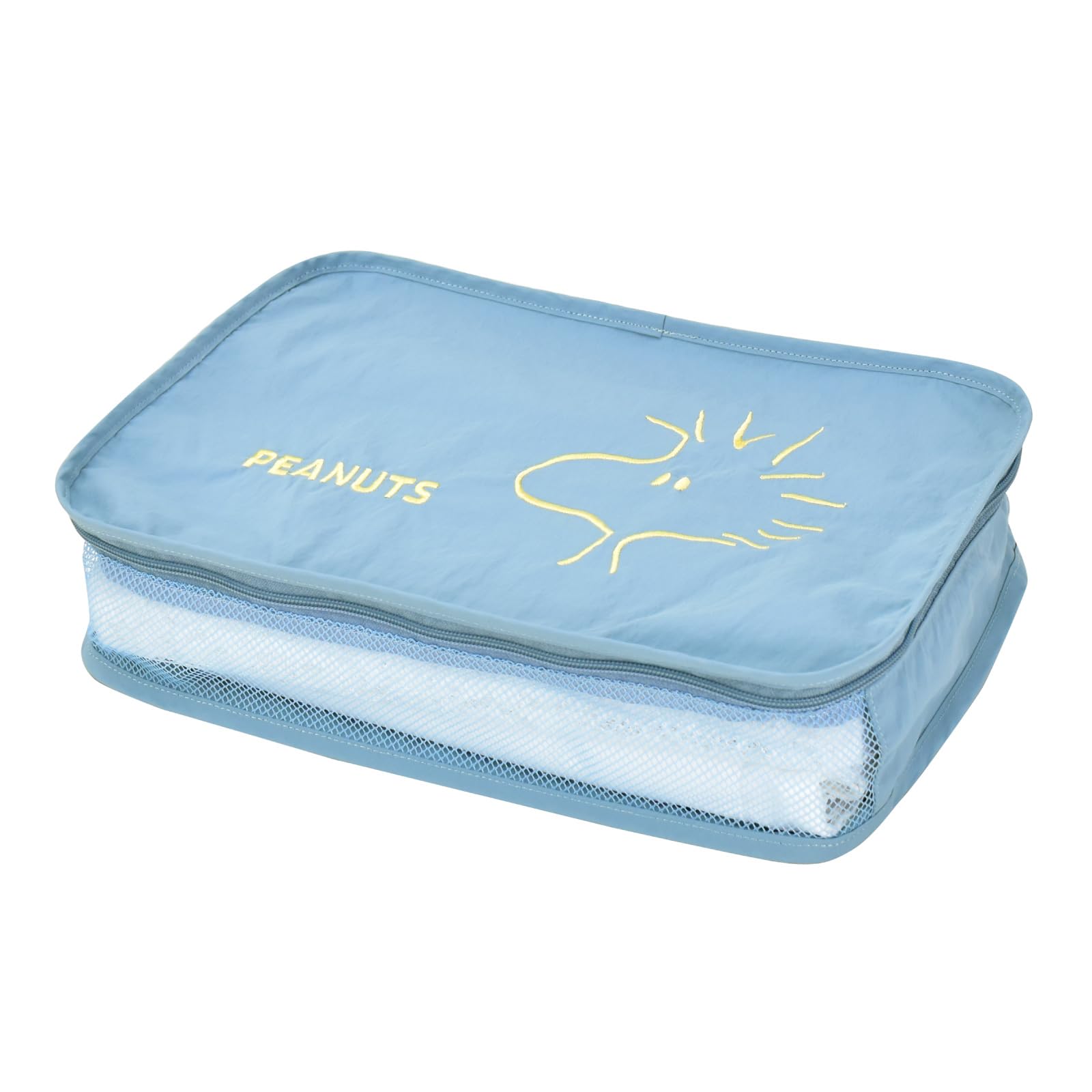 

Storage Travel Mesh Storage Face School Cute snoopy0439 Woodstock [Snoopy] Pouch, Pouch, Bag, Organizing, Embroidery, Women s, Men s, Travel, Trip,