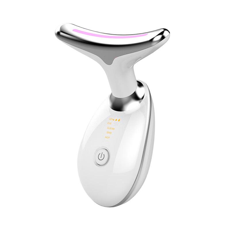 Portable Anti-Wrinkle Neck & Nasolabial Massager | Smart EMS Beauty Device