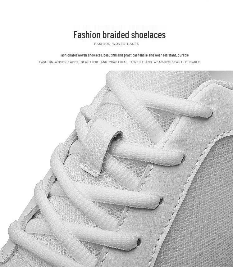 Men's Invisible Height-Increasing Shoes: 8cm, 10cm New Trendy Summer Breathable Thick Bottom Sports Shoes