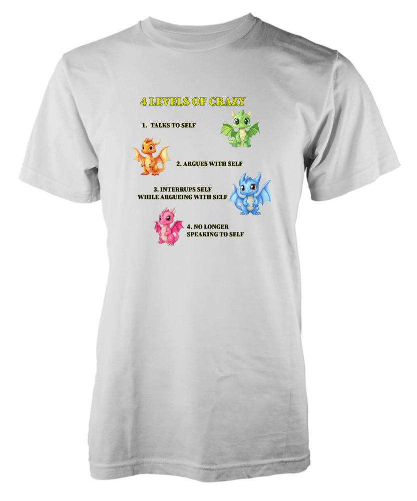 

Custom Funny T-Shirt I Have Three Sides Quiet Crazy Angry Personalised Kids Tee 2XL