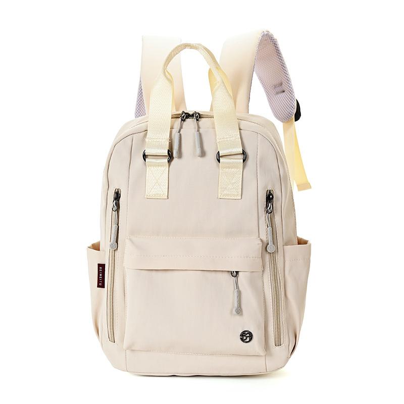 Schoolbag Fashion Large Capacity Backpack Spring New Simple Versatile Nylon Casual Bag Women's Travel Backpack