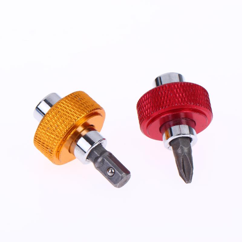 1/3Pcs Portable Magnetic Drive Short Screwdriver Multifunctional Clamps Simple Mini Screwdrivers Repair Parts Aluminum Alloy