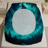 1pc Forest Wolf Fitted Sheet 100% Polyester Durable Bed Sheet NO Pillowcases for Home Bedroom Decor Boys Birthday Gifts