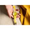 Q&Q SmileSolar Masaru Suzuki Collaboration Watch – Solar Analog Waterproof Yellow R00A-501VK