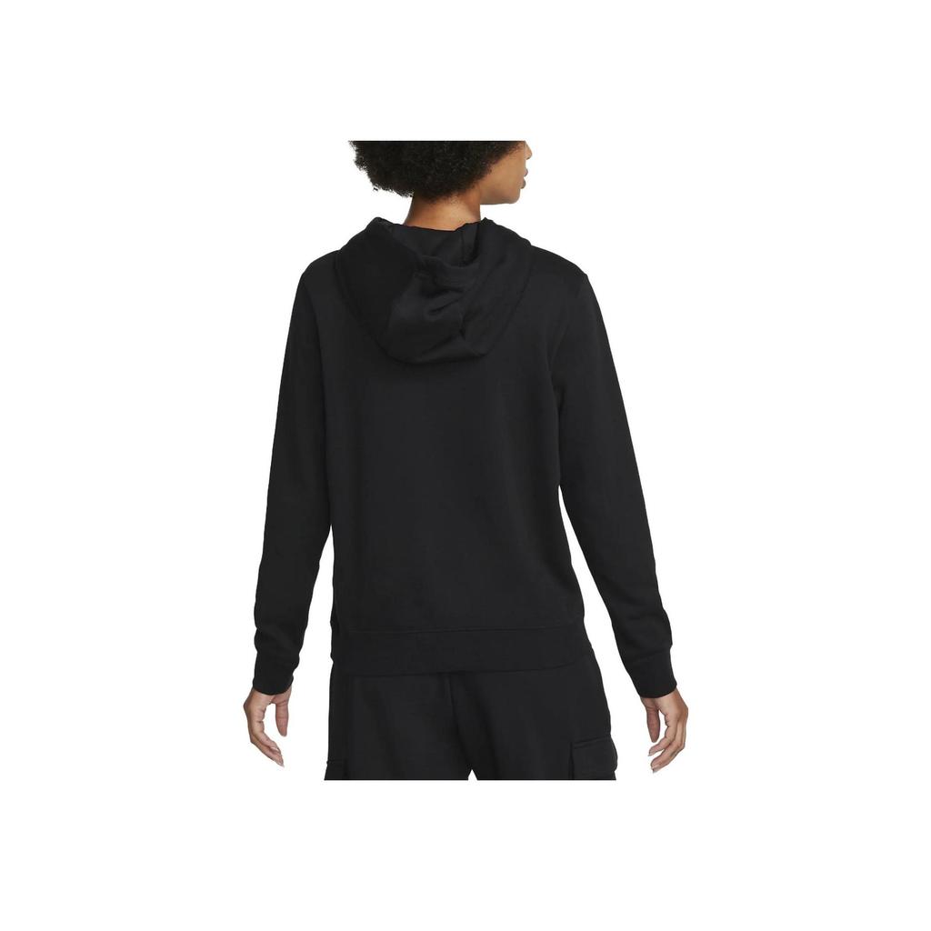Nike Sportswear Club Fleece Embroidered Hoodie Women Hoodie Black DQ5793-010