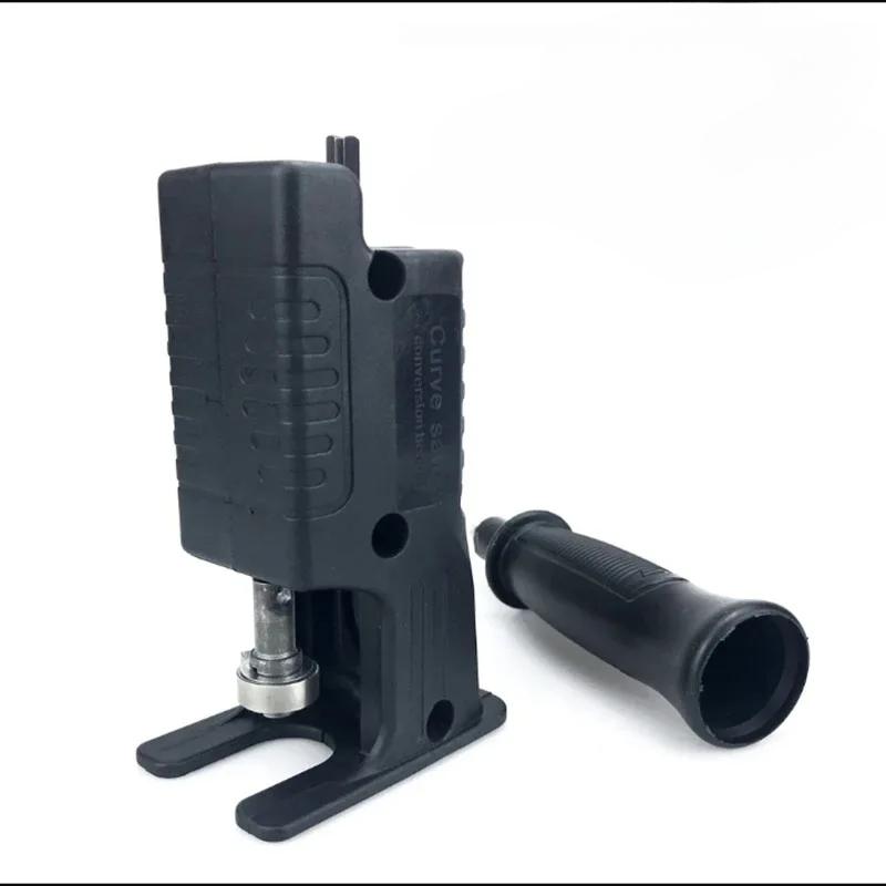 

Адаптер для электрической дрели и возвратно-поступательной пилы для резки дерева, вспомогательный инструмент для лобзика для дрелей чёрный