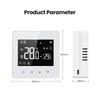 Smart WiFi Thermostat Battery Powered Tuya Compatible with Alexa and Google Home for Heating System of Gas and Water Boilers