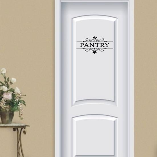 Autocolant pentru ușă DIY detașabil fără semn la stânga Autoadeziv mare lipiciune anti-alunecare impermeabilă toaletă toaletă baie ușă autocolant