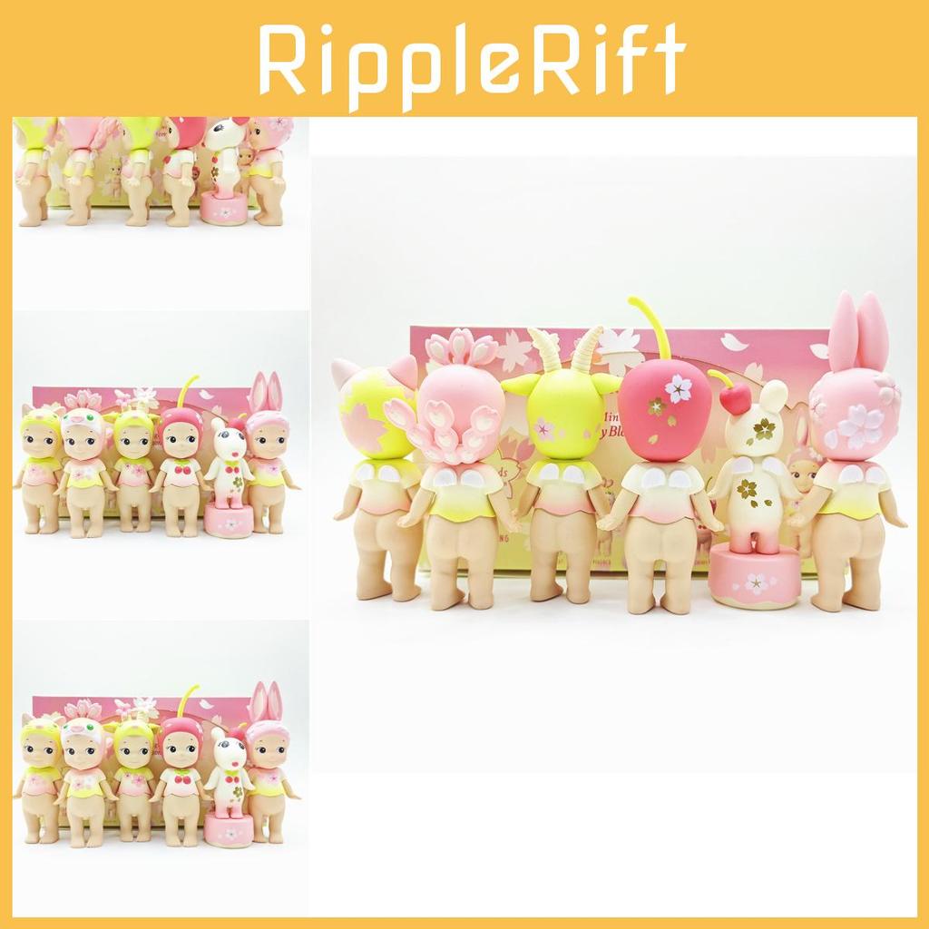 Unique Pvc Spring Cherry Blossom Angel Figurines Blind Box Collectible Toys Ideal For Cake Displays And Thoughtful Gift Giving